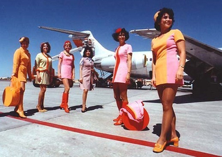 Illustration for article titled When Airplane Stewardesses Were All Glamour and Sex Appeal